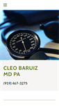 Mobile Screenshot of cleobaruizmd.com